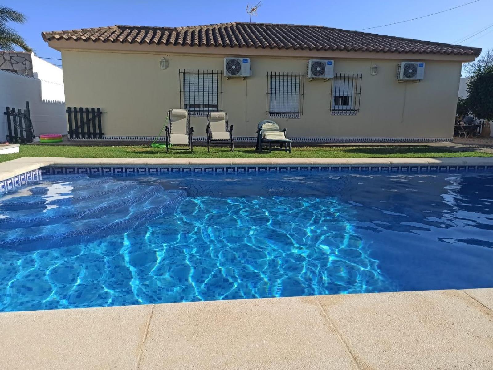 Casa Chiclana Con Piscina Privada Villa Chiclana de la Frontera Eksteriør billede