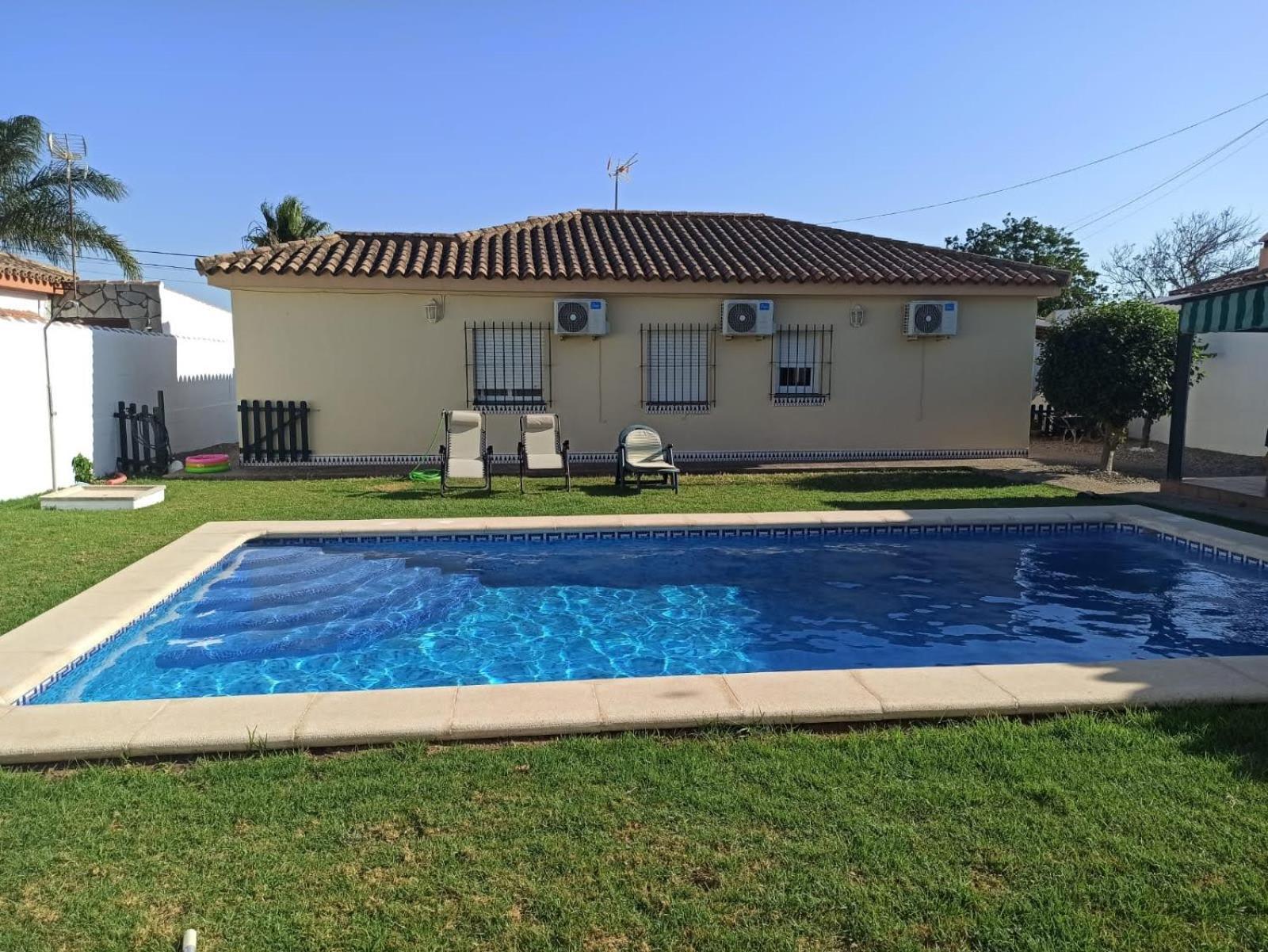 Casa Chiclana Con Piscina Privada Villa Chiclana de la Frontera Eksteriør billede